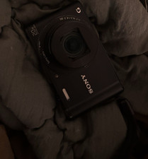 Sony Cyber-shot DSC-WX350 18.2MP Black Compact Camera 20x Zoom Stabilization