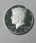 2019-S .999 Silver Proof San Francisco Kennedy Half Dollar, US 50c Silver Coin