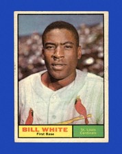 1961 Topps Set-Break #232 Bill White EX-EXMINT *GMCARDS*