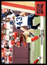 Vernon Davis 2011 Panini Threads #128 49ers NFL READ FREE SHIPPING AutographDen