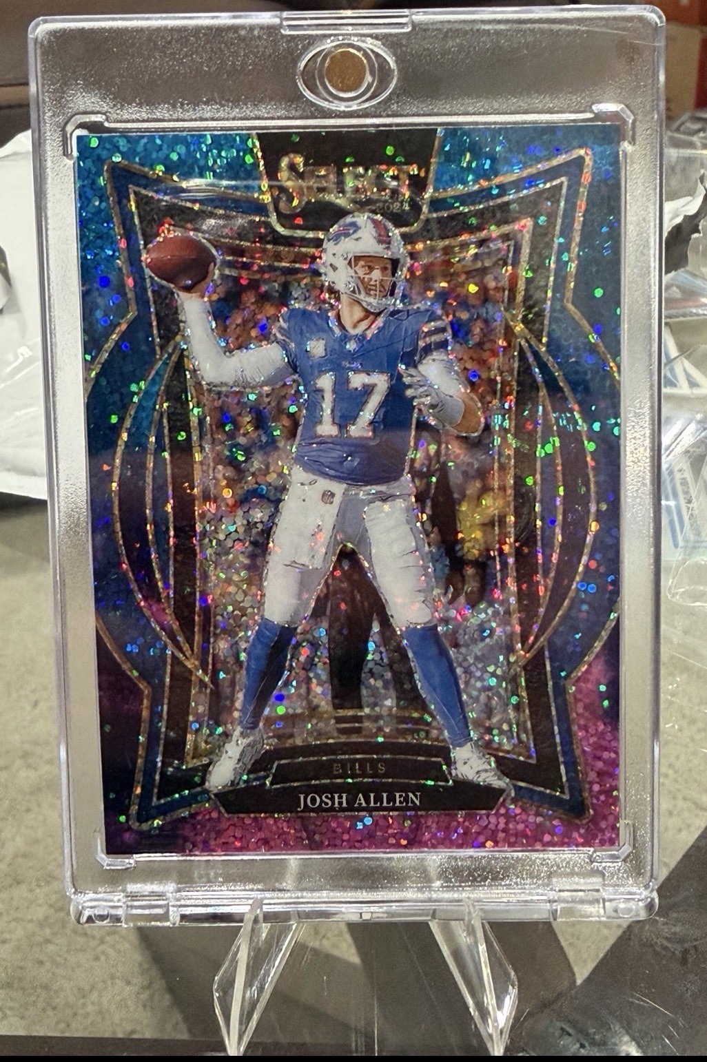 2024 PANINI SELECT JOSH ALLEN CONCOURSE COSMIC PRIZM SP