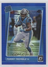 2021 Panini Donruss Optic Rated Rookie Blue Hyper Prizm Tommy Tremble #282 02s7