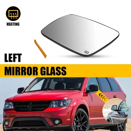 New Mirror Glass Left Driver Side 68045691AA For 2009 2010 2011-20 Dodge Journey
