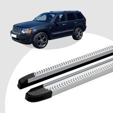 Pedane Adatte Per Jeep Grand Cherokee Dal 10/2004 Al 10/2011 (Modello: MAJA, Fa