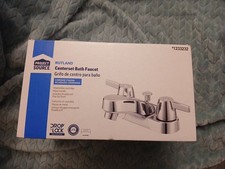 Rutland Centerset Bath Faucet Chrome Finish Two Handles