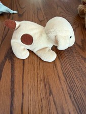 Eden Vintage Spot The Dog Plush Yellow brown cute beanbag