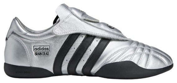 NWT Adidas Men’s Size 12 Techwondo Brain Dead Shoes Silver Black Taekwondo Rare! Brain Dead x adidas Taekwondo Silver Black White for Sale  main image 4