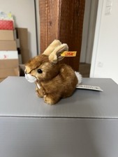 Steiff 080081 Hoppel Hase 14 cm, Top Zustand Unbespielt KFS,Etikett