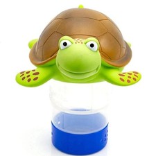 Turtle Pool Chlorine Floater, Floating Pool Chlorine Dispenser Fits 3" Tabs**