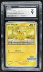 2025 Pokemon SV Black Star Promos Pikachu #214 CGC 9