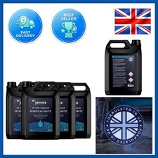 Powerful 20L Sodium Hypochlorite Solution - Multi-Purpose Cleaner for Outdoors