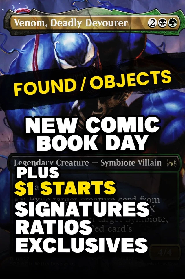 ITS NEW COMIC BOOK DAY! + $1 STARTS ON SIGNED BOOKS AND EXCLUSIVES!