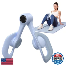 MERACH Thigh Trainer Pelvic Floor & Inner Thigh Exerciser Home Workout Blue
