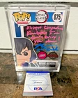 FUNKO Pop #875 Demon Slayer Inosuke Flocked Chase Papenbrook Signed Auto PSA