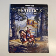BJU Press Reading 5 Quests Student Activities Third Edition No Writing