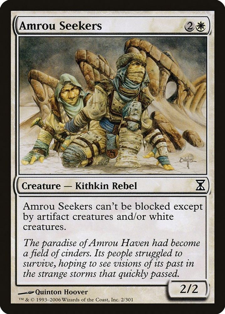 2006 Magic: The Gathering Time Spiral - Amrou Seekers (#2, C, Moderately Played)
