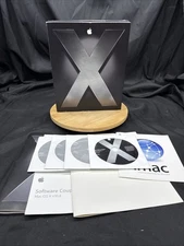 VTG APPLE M9639Z/A MAC OS X TIGER VERSION  10.4 INSTALL DVD  + RETAIL BOX