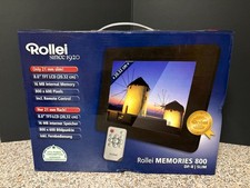Digitaler Bilderrahmen 8 Zoll Rollei Memories 800 DF-8 slim