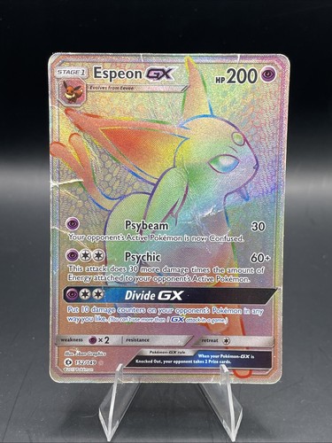Espeon GX (Secret) 152/149 Sm Base Set Holo | eBay