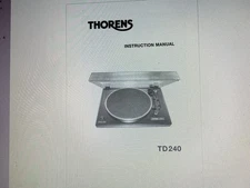 Thorens Td 240 User Manual Digital