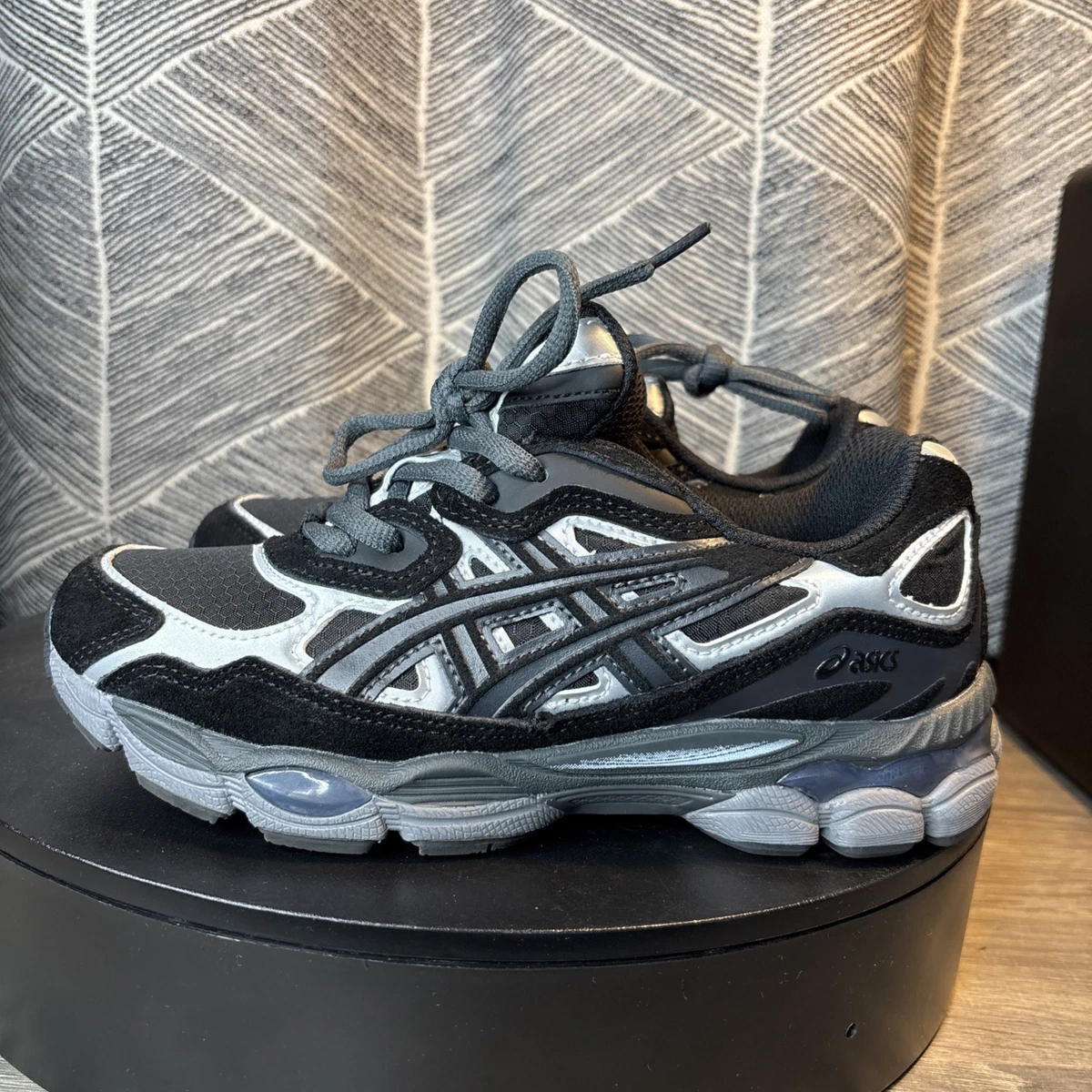 Las mejores ofertas en ASICS Gel NYC Black Graphite | eBay
