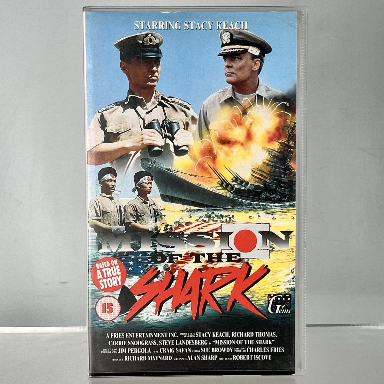 MISSION OF THE SHARK Video Tape VHS CASSETTE Video Tape U.S.S. Indianapolis 1991