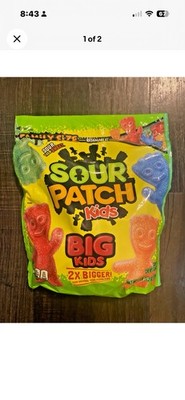 Sour Patch Kids BIG Kids Candy Family Size Resealable Bag 2XBigger 1 LB11.2 OZ
