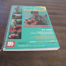Play Solo Flamenco Guitar-Juan Martin-Solos Flamencos-Mel Bay-2001-Song Book
