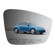 5437 Convex View Power Mirror Glass, OEM Passenger Side