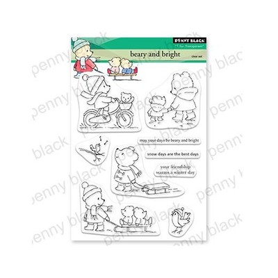 Penny Black Clear Stamps - Beary & Bright 30-939