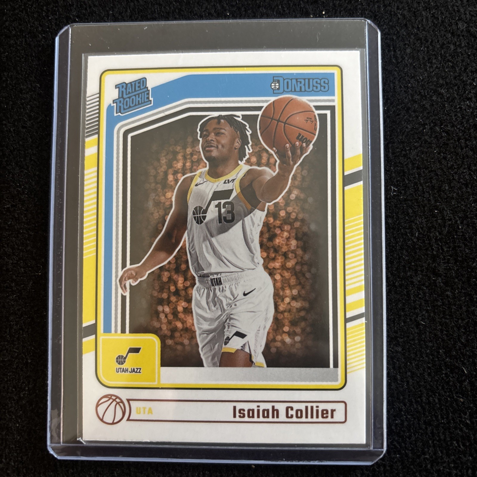 2024-25 Donruss #237 Isaiah Collier Press Proof Silver