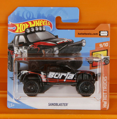  Hot Wheels - 2020 - SANDBLASTER - HW Hot Trucks 9/10  #215 * BORLA Pickup Truck