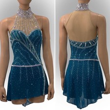 ice figure skating competition dress Gymnastics costume dance Dress dyeing