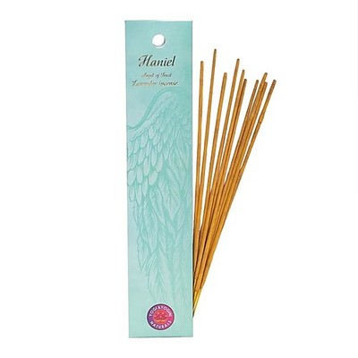Incense Set Angel Incense Sticks Haniel -- 20g + Two Angels with Tea Light Holder