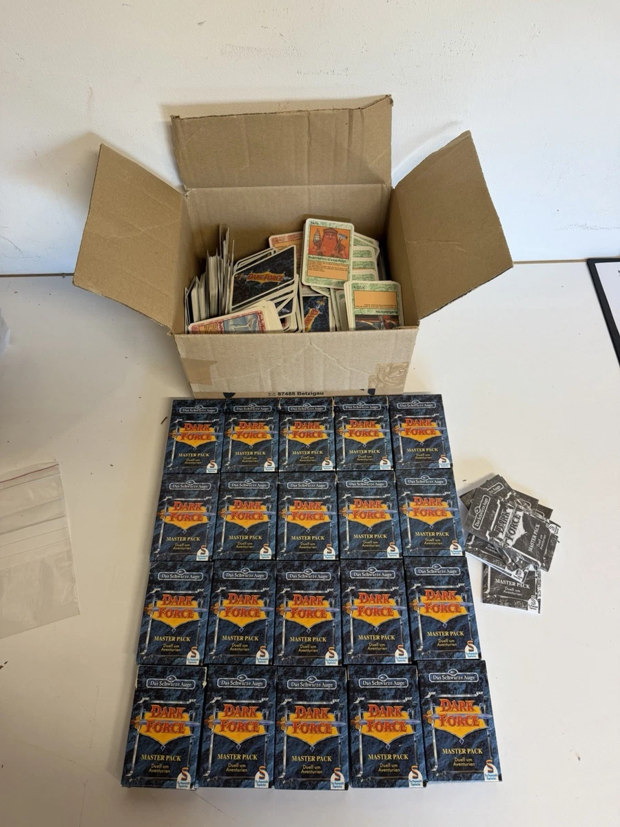 Konvolut Das Schwarze Auge - Dark Force (1994) Master Pack - Duell um Aventurien