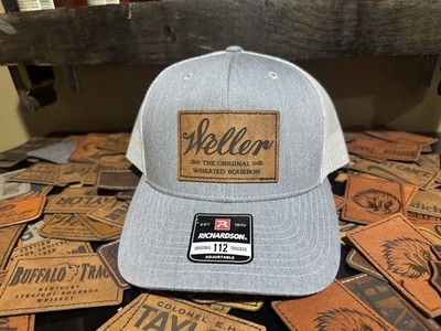 Weller Bourbon Whiskey Inspired Snapback Hat - Gray/Gray Richardson 112