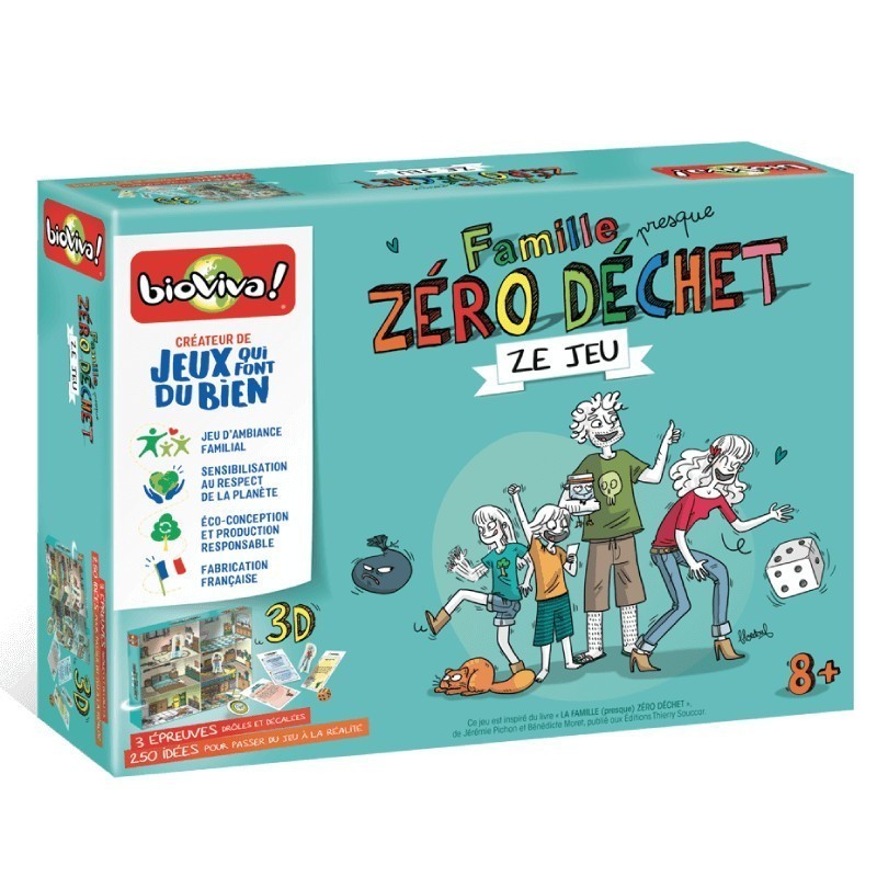 Jeux de société La Famille Zéro Déchet pour animer vos soirées en famille