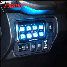 Toyota Tacoma 16-23 Switch Panel Fits Auxbeam 8-gang 5 Ports Lhd Dash