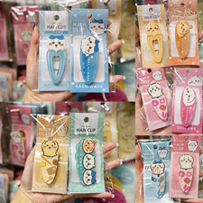 5Pcs/set Chiikawa Hachiwarem Usagi Cute Hairpin Hair Clipper Side Clamp