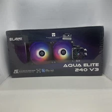 Thermalright Aqua Elite 360 Black ARGB V3 AIO CPU Cooler, 360 Liquid Cooling,