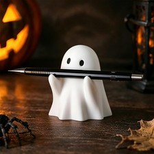 Halloween Ghost Pencil Topper Figurine Desk Decoration Faux Ghost Statue