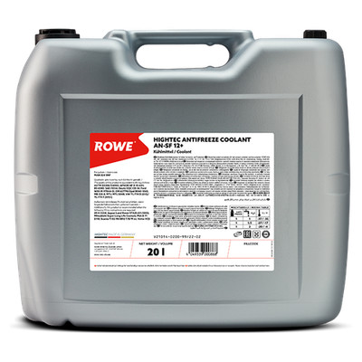Kühlerfrostschutz Konzentrat 20L für G12+ ROWE HIGHTEC ANTIFREEZE AN-SF 12+