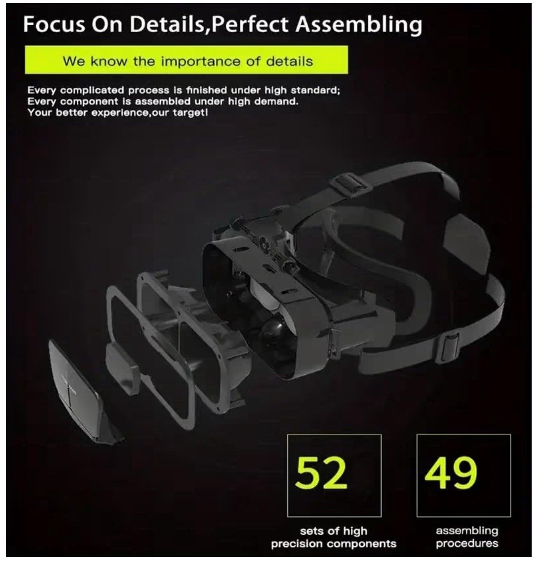 VR SHINECON VIRTUAL REALITY GLASSES Helmet for smartphones *phone not included*