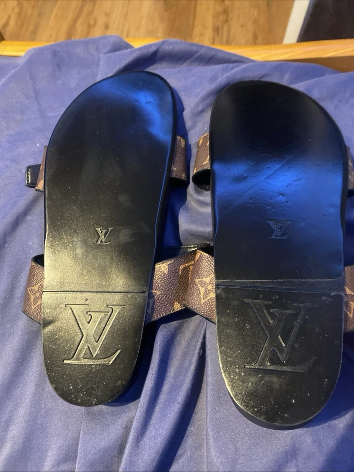 Louis Vuitton женщин Bom Dia плоский комфорт мул размер ЕС 37 (США 6,5) - Изображение 2 из 3