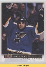 2020-21 Upper Deck SP Signature Edition Legends UD Canvas Jamal Mayers READ i9l