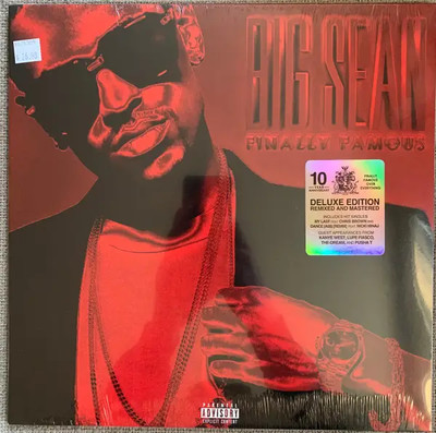 2xLP Big Sean Finally Famous DELUXE EDITION, INSERT NEAR MINT Getting Out Ou