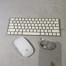 Apple Magic Keyboard 2 and Magic Mouse 2 Apple A1657/A1644 Excellent With Cable