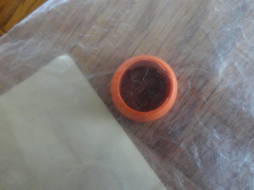 Danco 7/16" Tubo x 1/2" IPS Naranja Goma Junta Deslizante N Cono Arandela 36598B - Imagen 2 de 4
