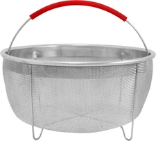8.25" Stainless Steel Strainer Basket, Rinse Drain Sift Sieve Kitchenware Perfec