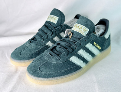 adidas Handball Spezial Aurora Ivy/Ash Green/White Gum Suede Sneaker JR0847